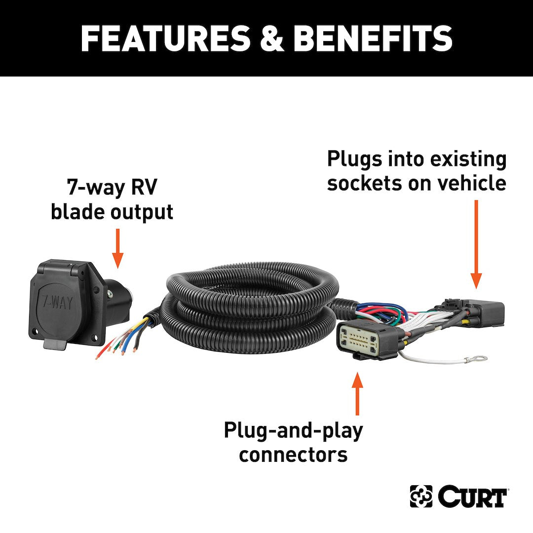 Curt 56306 Trailer Wiring Connector - image 3