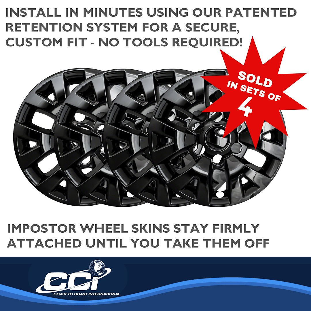Coast To Coast IMP445BLK Black Tacoma Impostor Wheel Skins - image 5