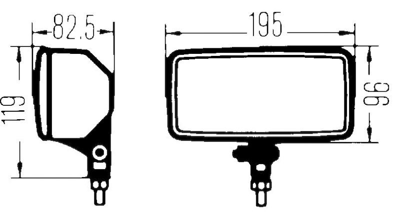 Hella 005700471 XXR 550 55W Halogen Driving and Fog Light