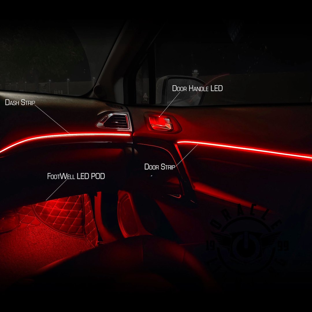 Oracle Lighting 4240-332 Dynamic ColorSHIFT 18-Piece Interior Kit