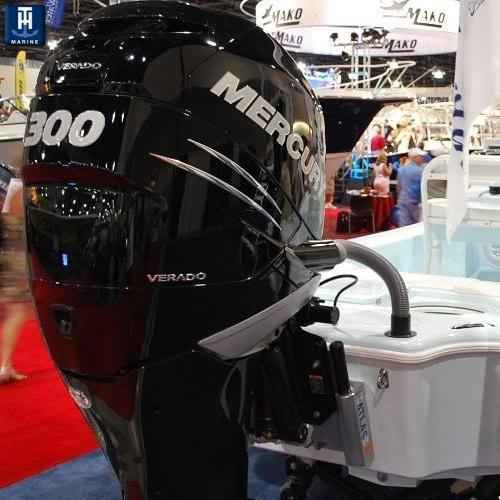 T-H Marine ATLAS AHJ-4V-DP Hydraulic Jack Plate – 4" Setback, 300 HP