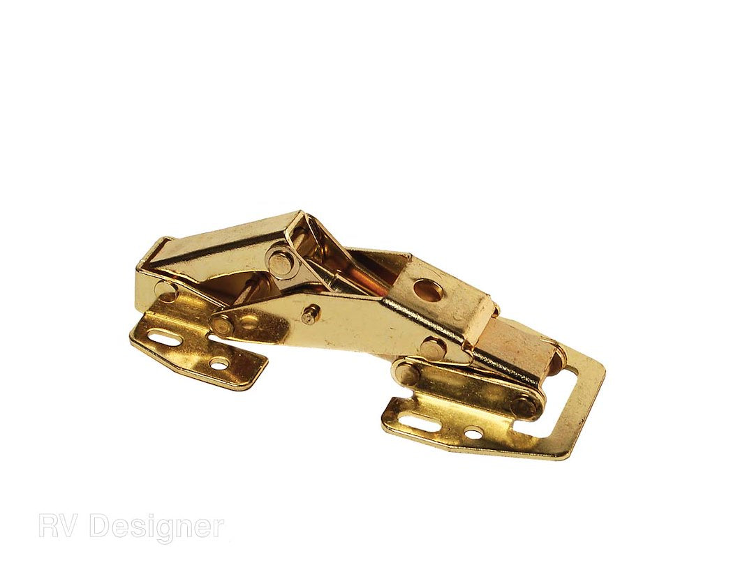 RV Designer Door Hinge (H231) – Material: Brass