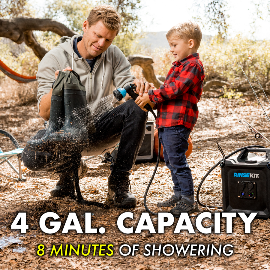 RinseKit 857007006357 Cube Electric Portable Shower