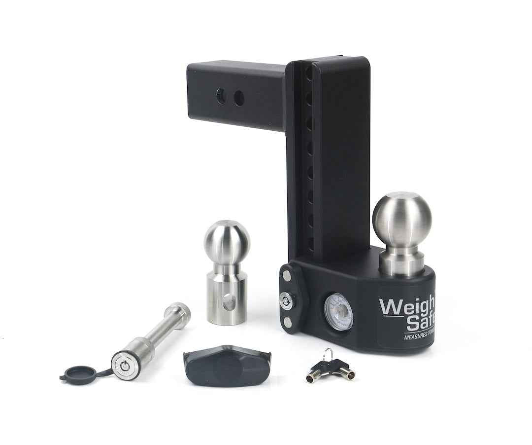 Weigh Safe SWS8-2.5-KA Scale Ball Mount - 2-1/2 in, 8 in Drop