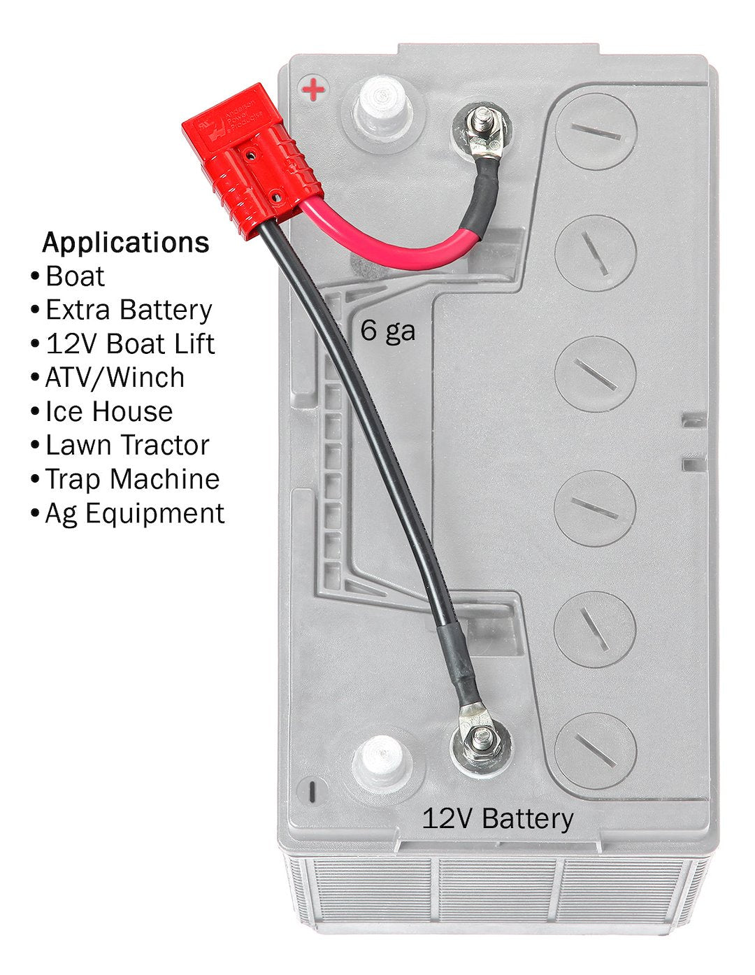 Connect-Ease RCE12VB1S 6 AWG 12V Battery Connector - image 3