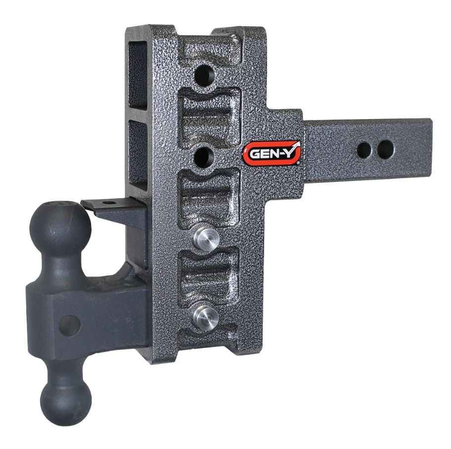 Gen-Y Hitch GH-1924 Dual-Ball Mount - 2-1/2 in Receiver, 6 in Drop