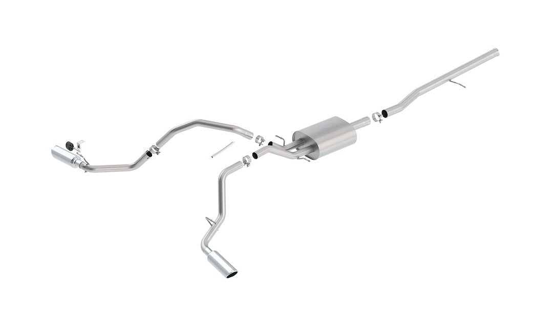 Borla S-Type Cat Back System Single Dual Exhaust System Kit 140545 - image 1