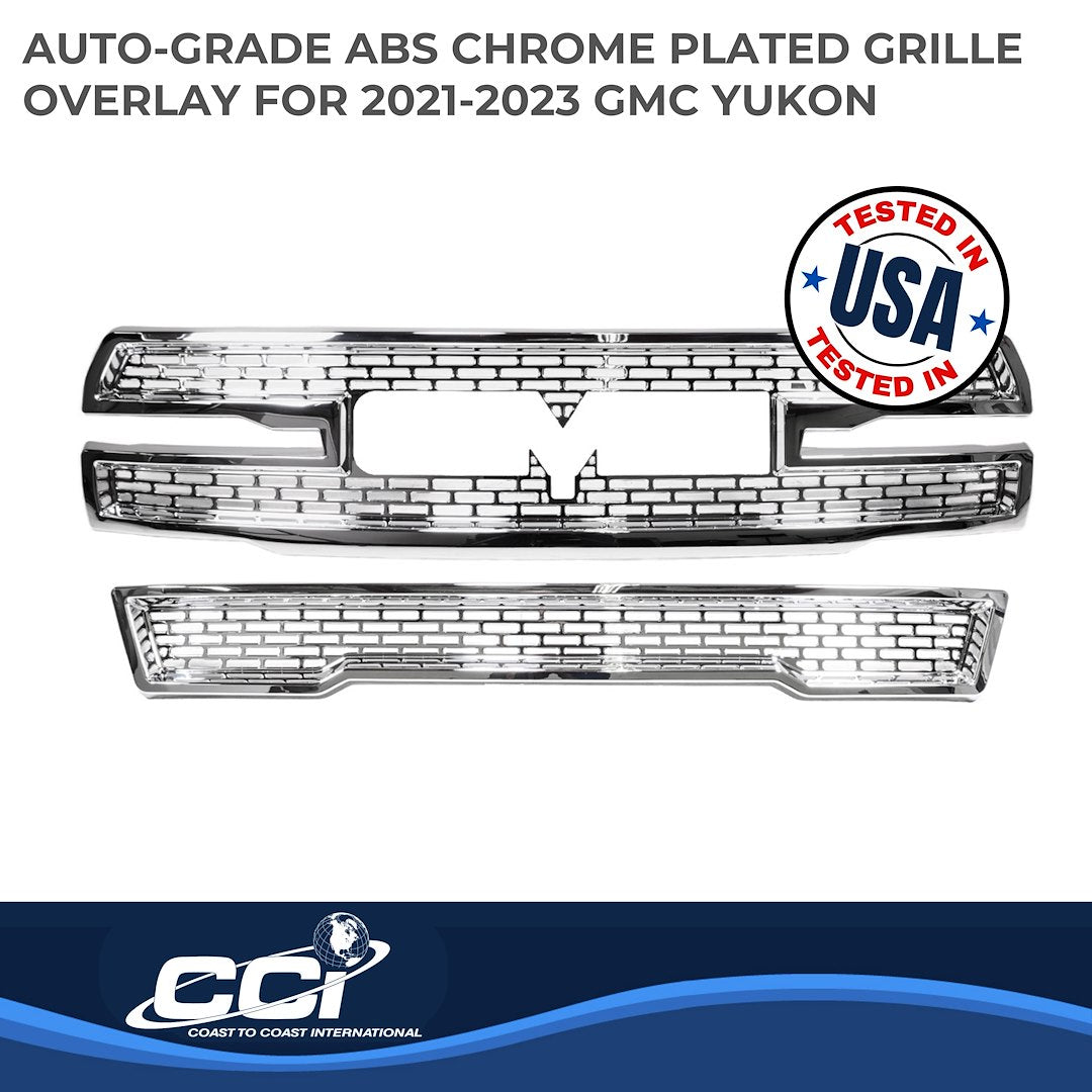 Coast To Coast GI179C Chrome Yukon XL Overlay, With Camera - image 3