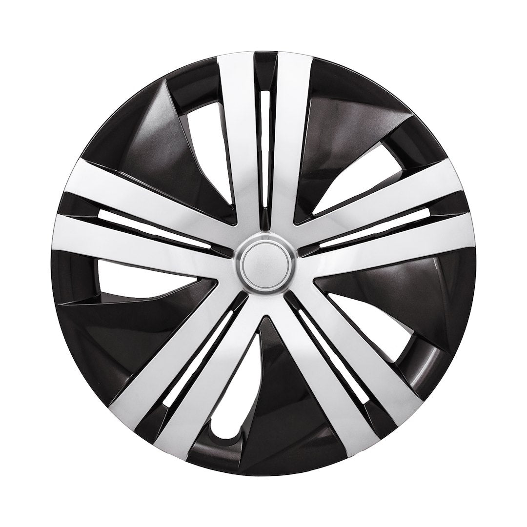 Coast To Coast 55116SB Black/Silver Leaf Wheel Covers - image 1
