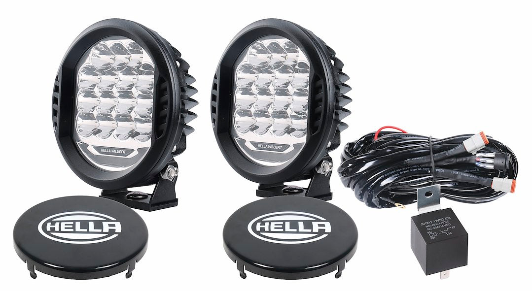 Hella 358117171 ValueFit 500 22.5W LED Driving Light Kit