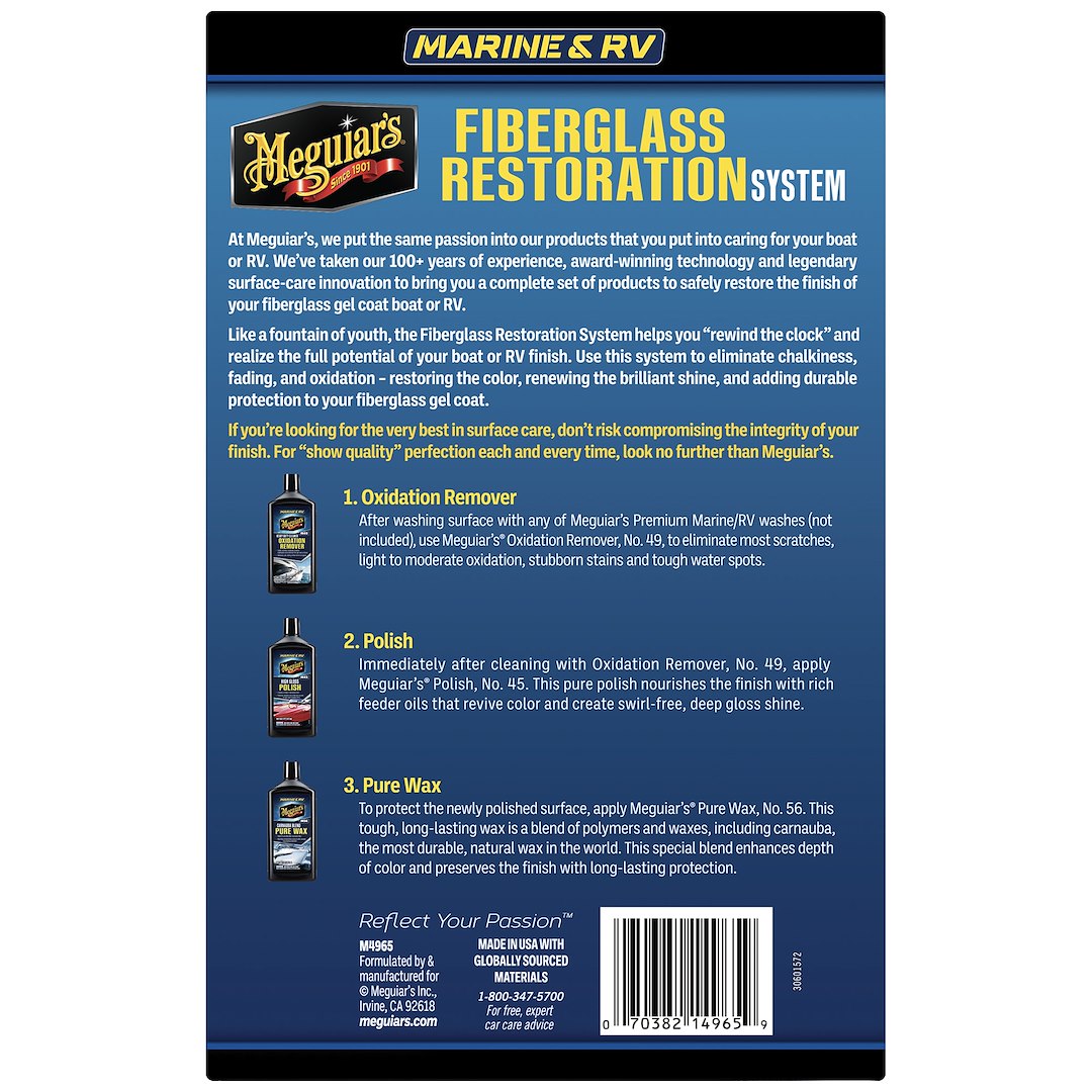 Meguiars M4965 Fiberglass Restoration Kit - image 12