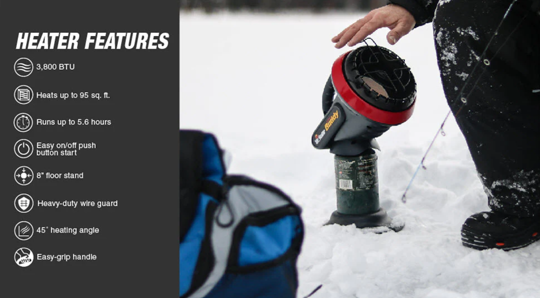 Mr. Heater F215100 Little Buddy Propane Heater - 3,800 BTU