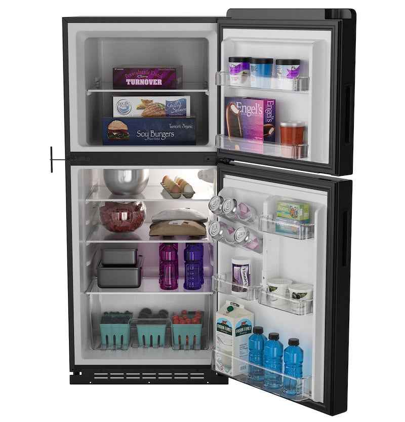 GE Profile 8.3 Cu. Ft. 12V DC Refrigerator – Stainless Steel Glass Finish PPV08R5YRSS