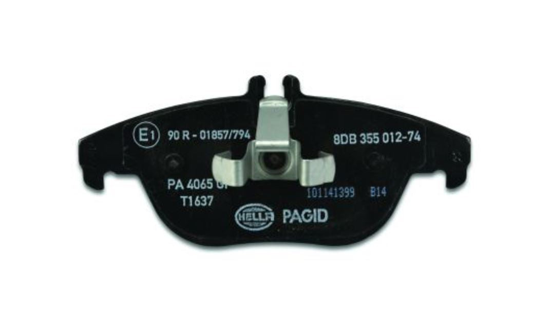 Hella Pagid 355012741 Low-Metallic Disc Brake Pad Set