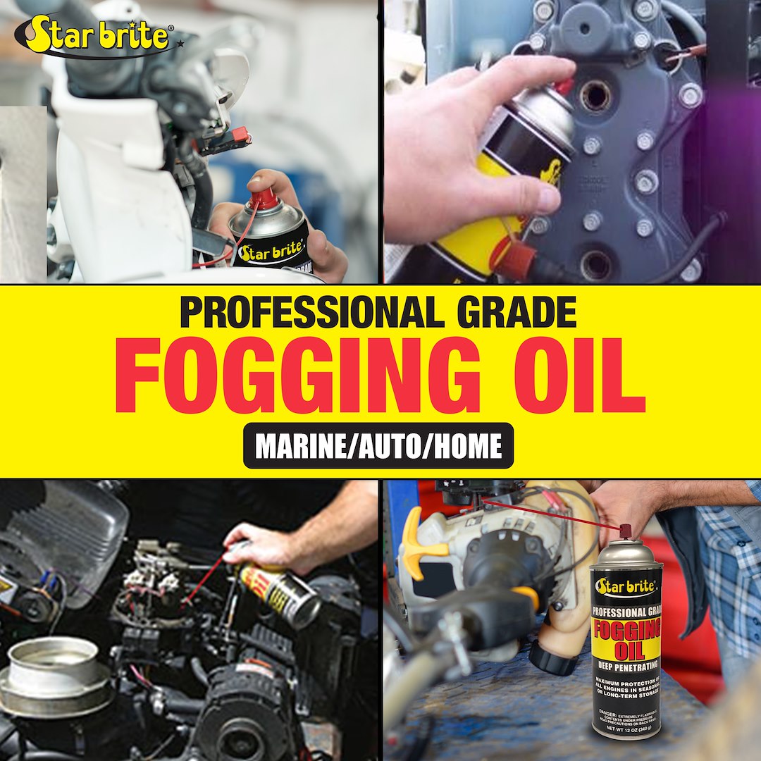 Star Brite Engine Fogging Oil (084812) – Unit Size: 12 Ounce
