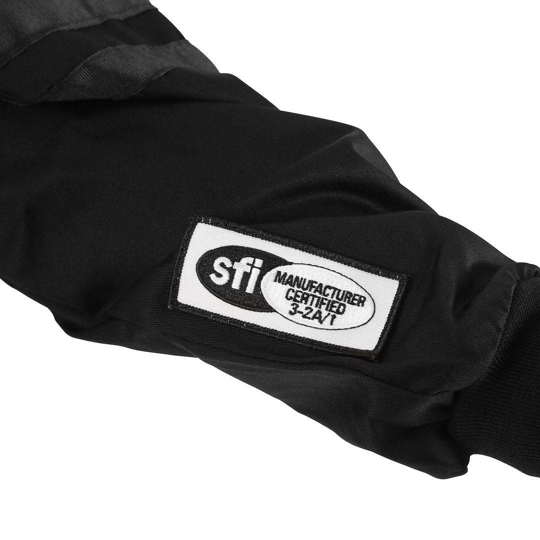 Racequip 111006 Black Single-Layer Racing Jacket