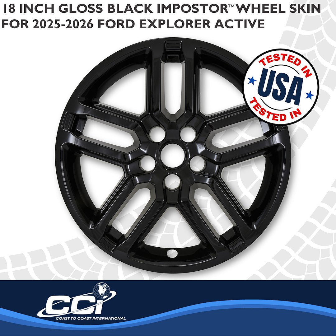 Coast To Coast IMP521BLK Explorer Active Black Wheel Skins - image 3