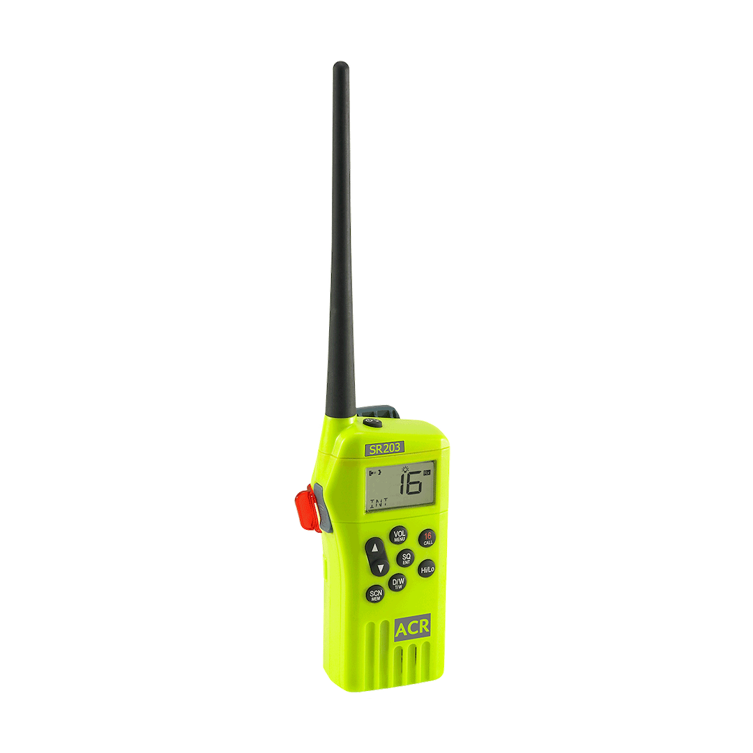 ACR Electronics SR203 Handheld VHF Radio 2827 - image 2