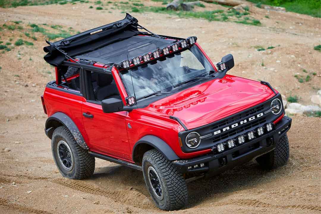 Baja Designs 447756UP XL Sport 51.5-Inch Bronco Roof Kit