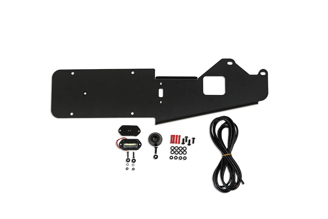 DV8 Offroad LPBR-03 Bronco Rear License-Plate Relocation