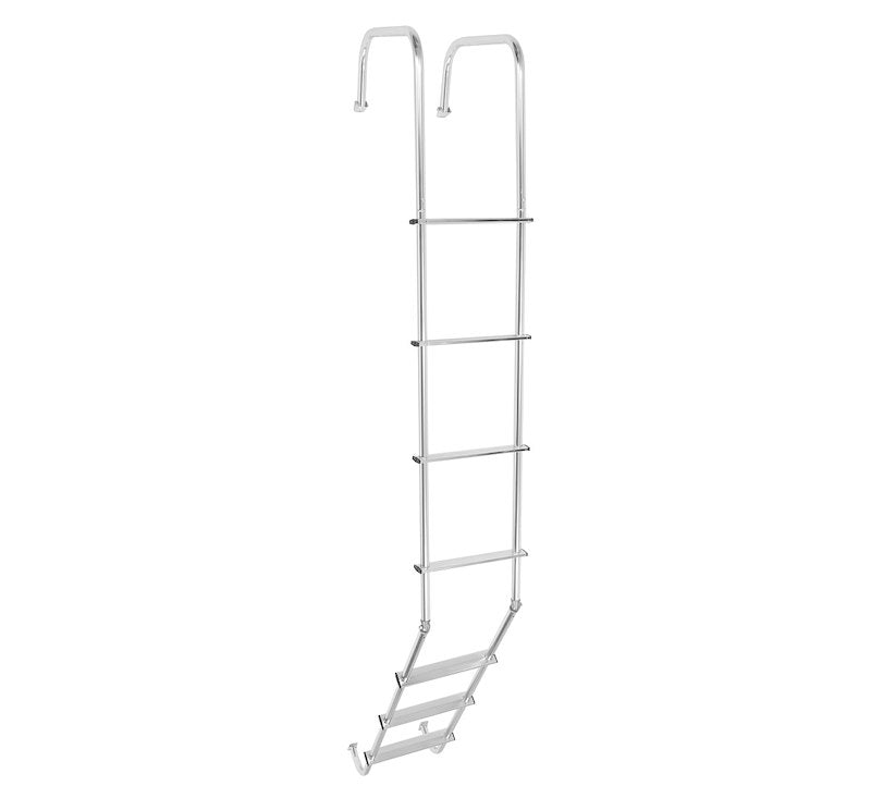 Universal RV Rear Ladder 99.5" Tall – Aluminum 250 lb Capacity LA-401