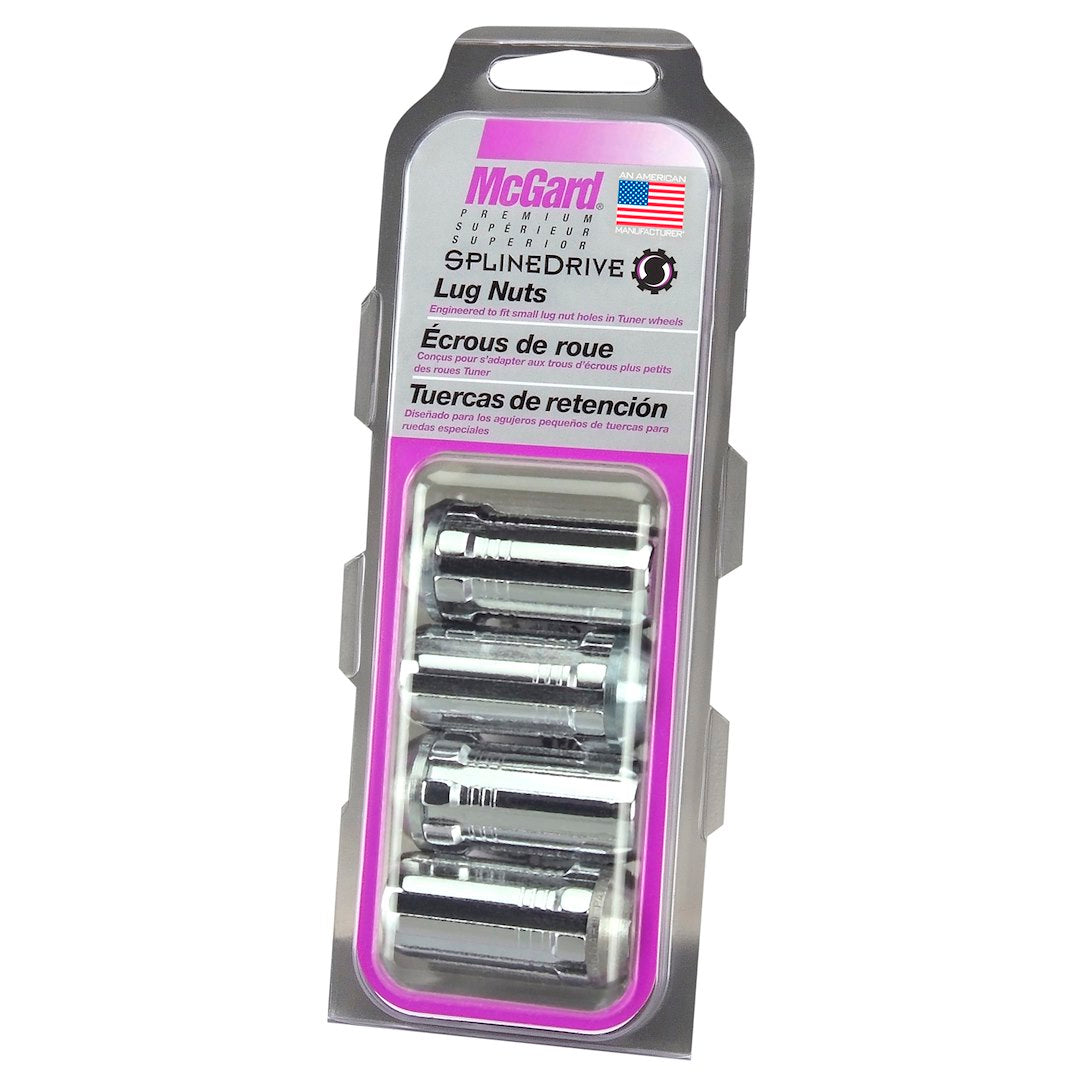 McGard 65310 Chrome SplineDrive Acorn Lug Nuts, 14x1.5