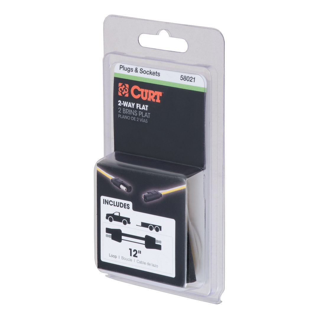 CURT Trailer Wiring Connector (58021) – Material: Rubber