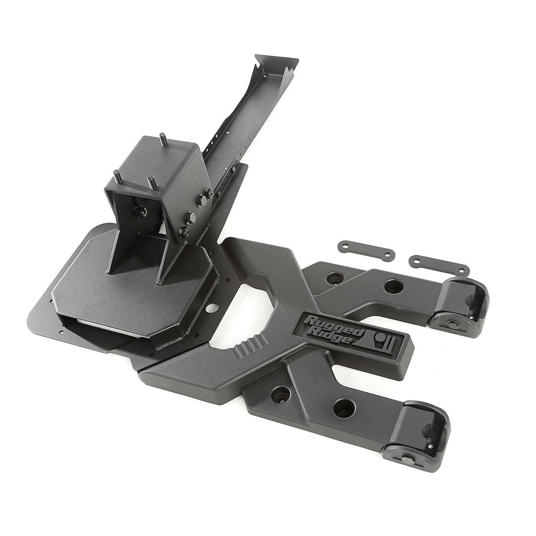 Rugged Ridge 11546.50 Heavy-Duty Spare Tire Carrier Kit for JK