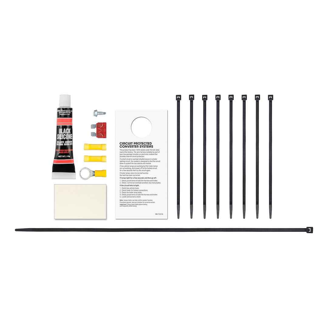 CURT 56174 Custom 4-Way Flat Wiring - Fiat 500