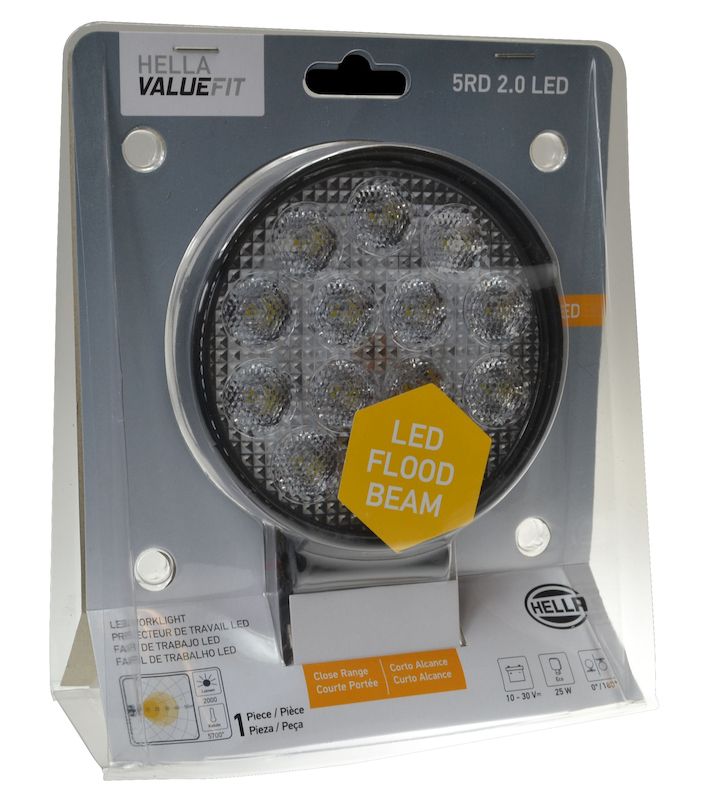 Hella 357105002 ValueFit 2.0 Round LED Work Light