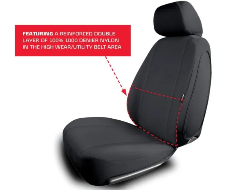 Fia DTR939P Black Dura-Tech Responder Nylon Seat Cover