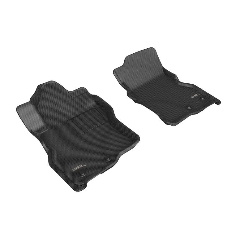 3D Mats KAGU Floor Liner Thermoplastic Rubber Of Carbon Fiber Texture L1NS13811509 - image 1