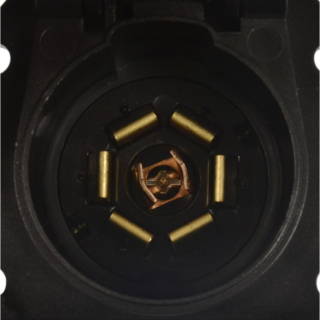 Pollak 4wf-600v Trailer Wiring Connector Adapter - image 2