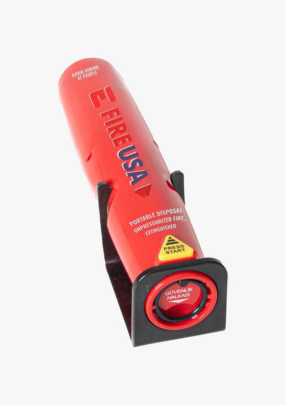 Elide Fire PF1 Portable Aerosol Fire Extinguisher 1 lb A/B/C Rated Red