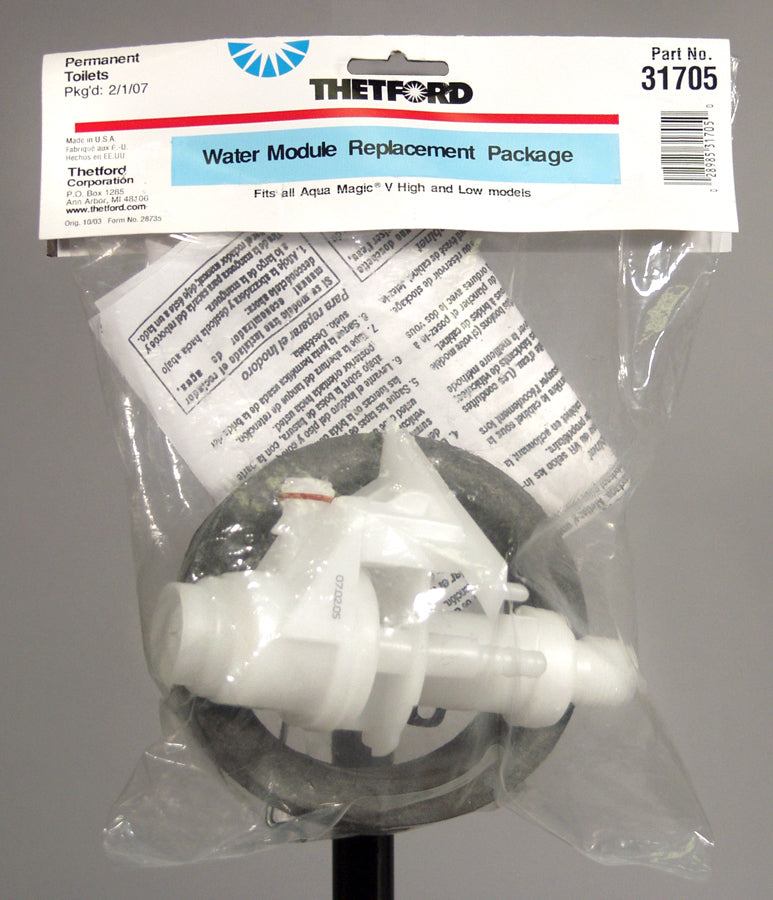 Thetford 50037 Toilet Water Valve Module – Aqua-Magic V & Aqua-Magic VI
