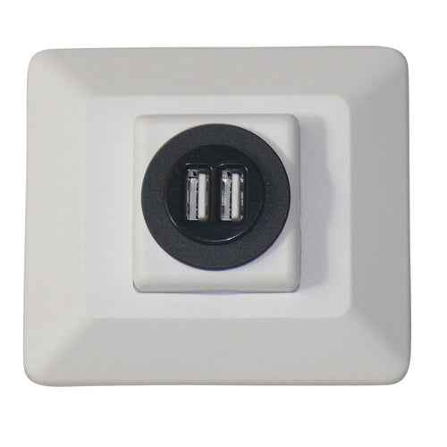 VALTERRA LLC 61031USB Dual USB Charging Station - Two 2.1A Ports