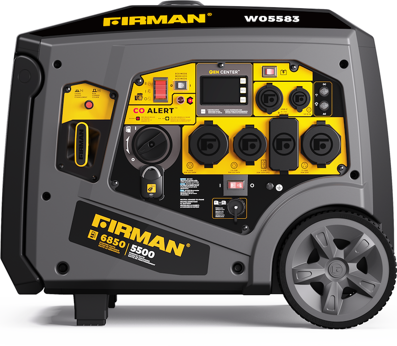 Firman W05583 6850W/5500W Portable Gas Generator with Remote Start