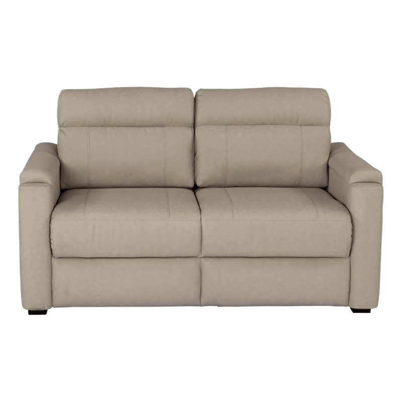 62" Tri-Fold RV Sofa – Altoona Beige – 2-Seater with Integrated Storage