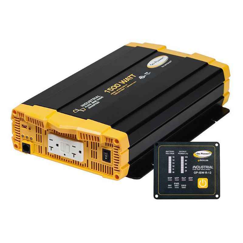 Go Power WEEKENDER ISW 200W Solar/Inverter System – 30A PWM Controller