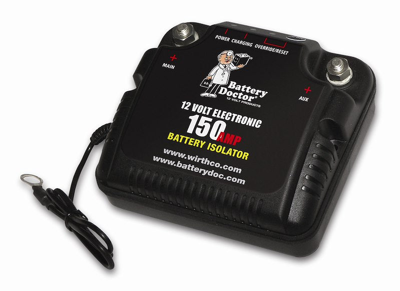 WirthCo 20092 Battery Doctor Isolator – 150 Amp 12V Dual Battery Controller