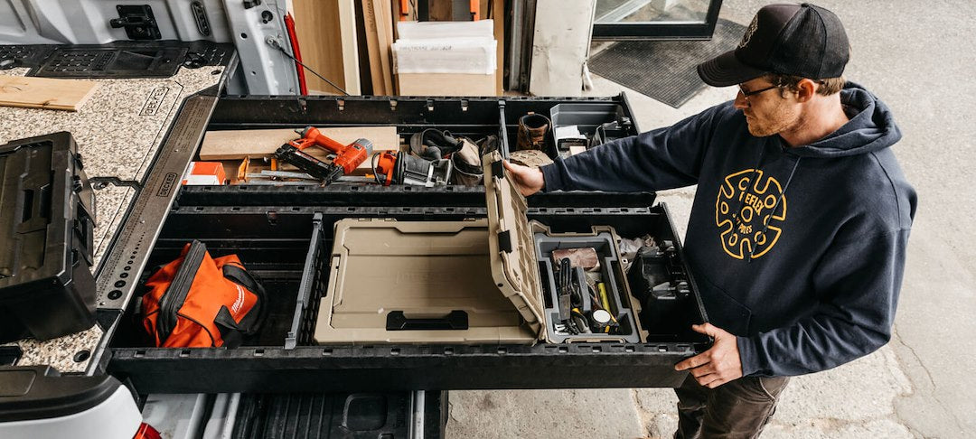 Decked XS4 Vehicle-Specific Two-Drawer System