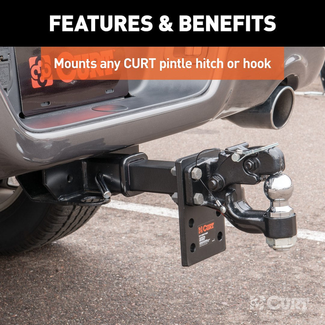 Curt 48323 Pintle Hook Mounting Plate - image 3