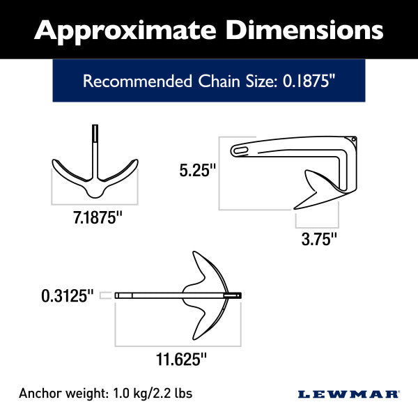 Lewmar 0057901 Anchor - image 2