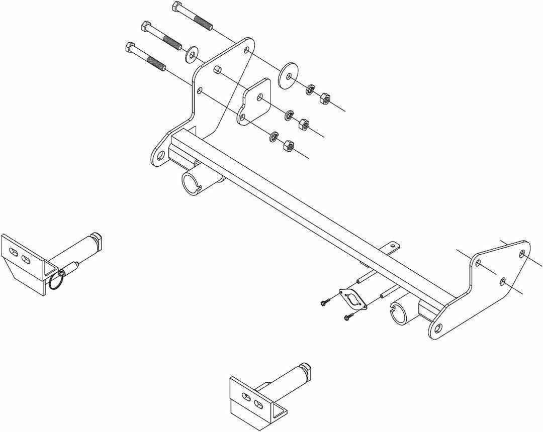 Roadmaster 521424-4 Vehicle Baseplate for Jeep Wrangler TJ 1997–2006