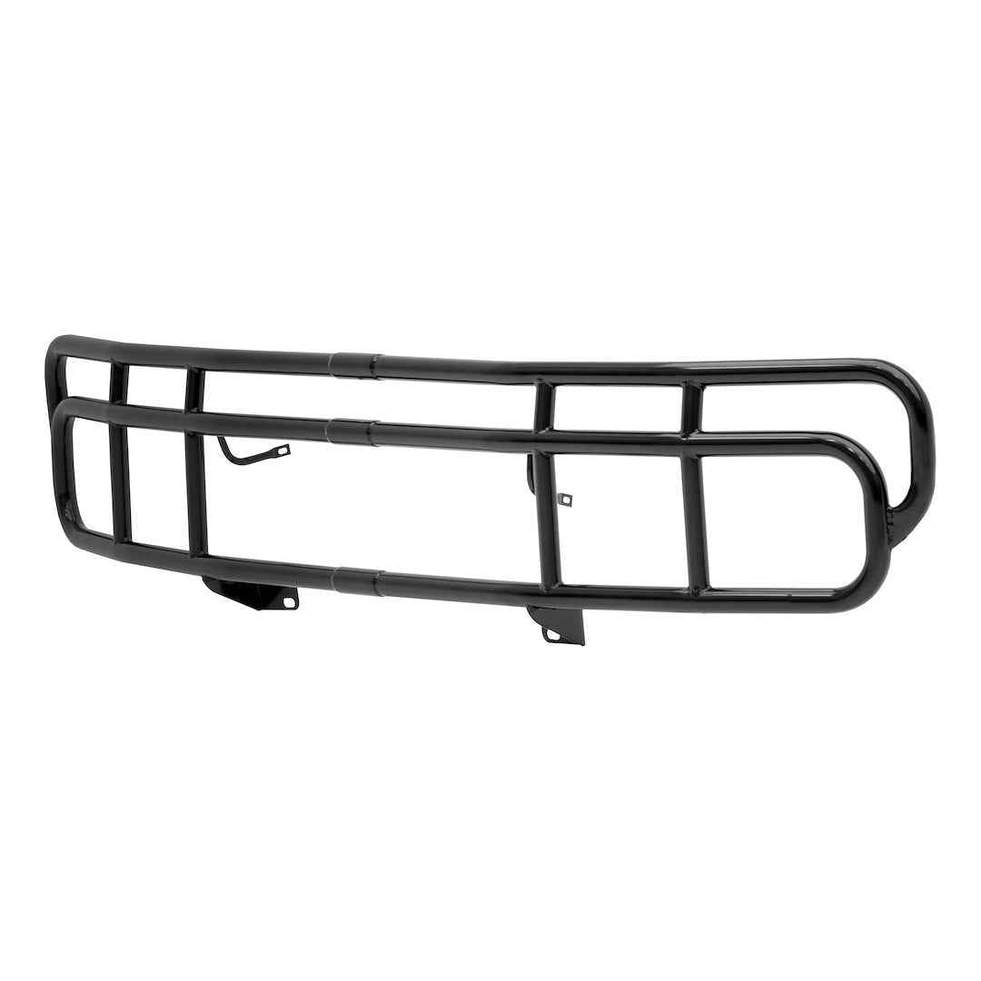 Aries 4076 Black Matte Steel Grille Guard with Brush Guard