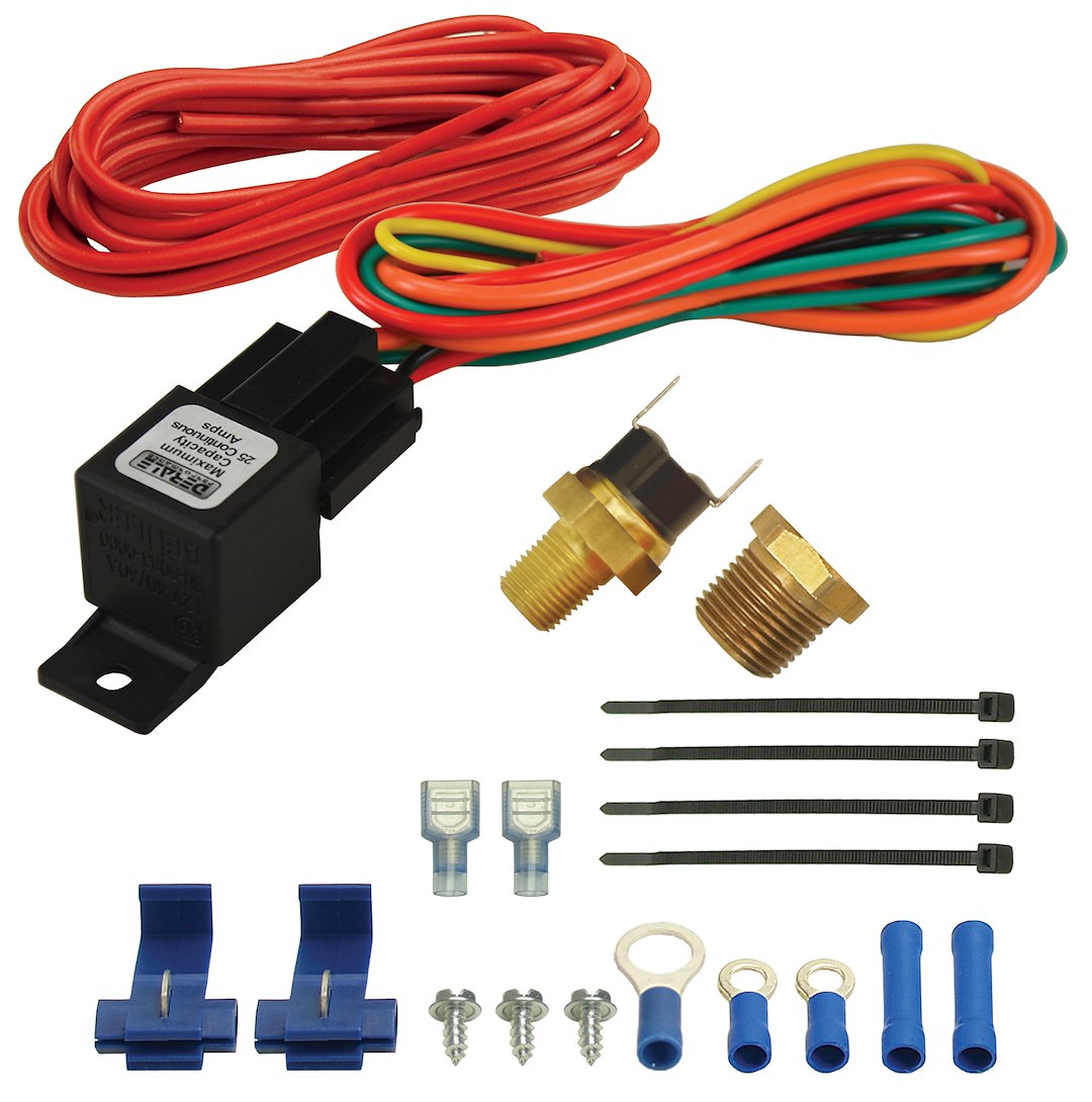 Derale 16720 Preset Cooling Fan Temperature Switch Kit - image 1
