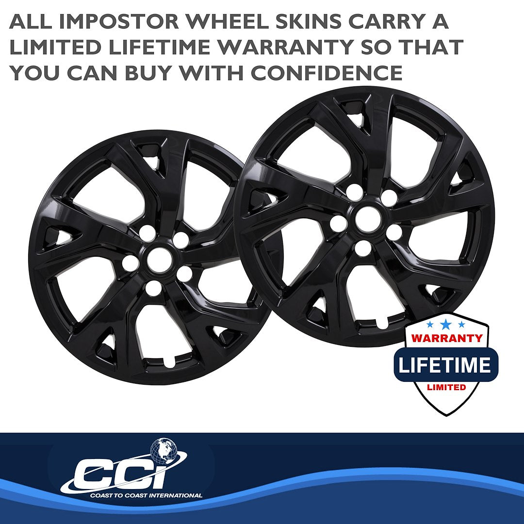 Coast To Coast IMP452BLK Black Equinox Impostor Wheel Skins - image 4