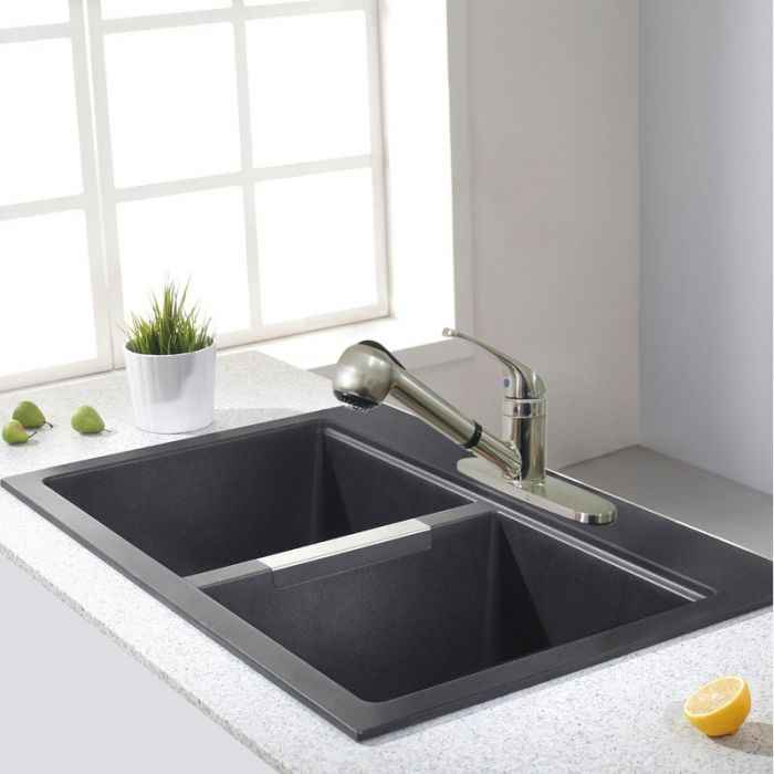 Empire Faucet SL1000N Pull-Out Kitchen Faucet - Brushed Nickel