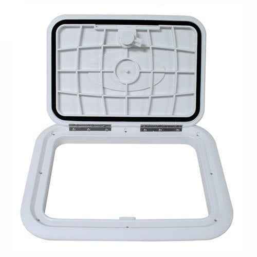 T-H Marine HDS-1115-2-DP 15 x 11 in Boat Storage Access Hatch - White