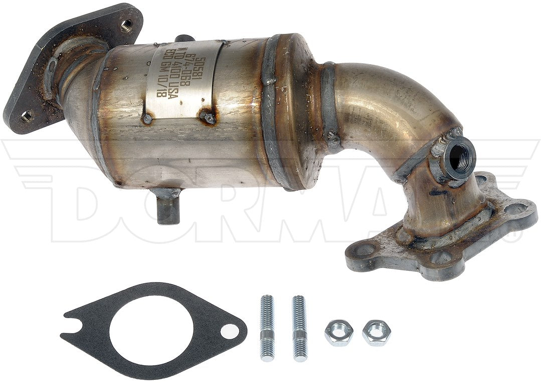 Dorman 674068 14-Inch Integrated Manifold Catalytic Converter - image 1